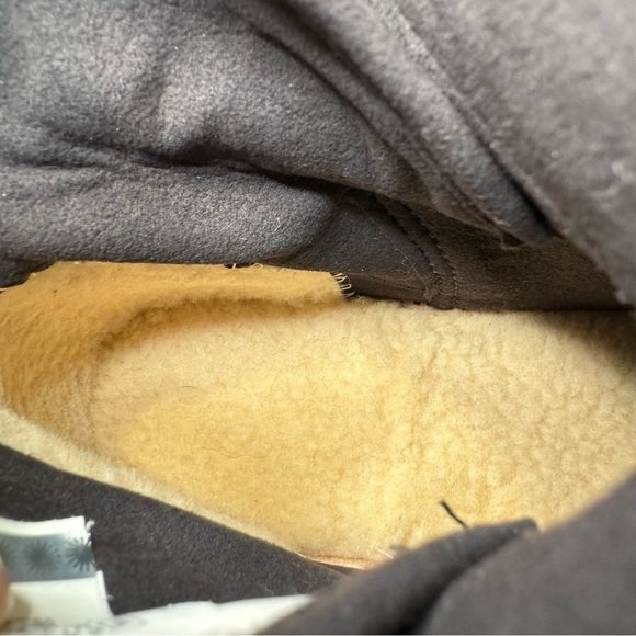 Ugg Pure Leni Boots Size 7 Leather Suede 1005387 Buckle Strap Ankle Wool Sole - Picture 11 of 11